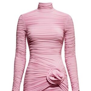 Magda Butrym Pink Ruched Dress